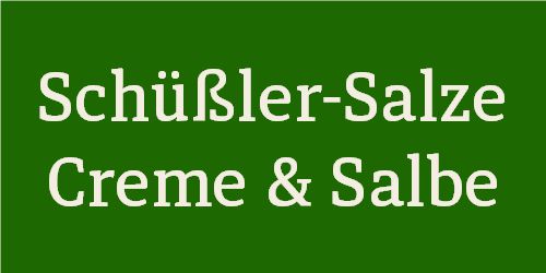 Adler Schüßler-Salze Creme & Salbe
